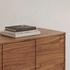Round Off Sideboard Walnut Brown by Moes Home