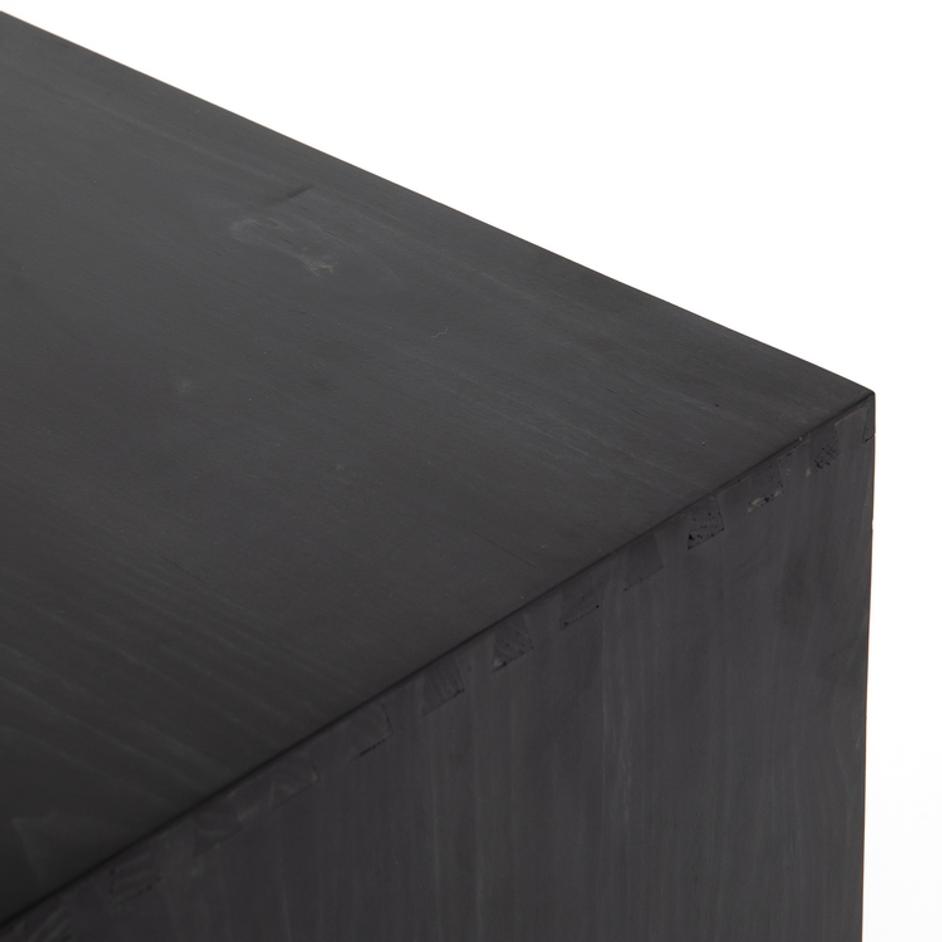 Trey Sideboard in Black Wash Poplar by FOUR HANDS