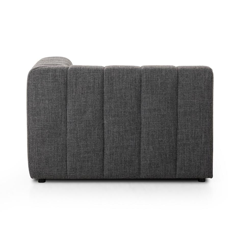 Build Your Own: Langham Channeled Sectional - Saxon Charcoal by Four Hands