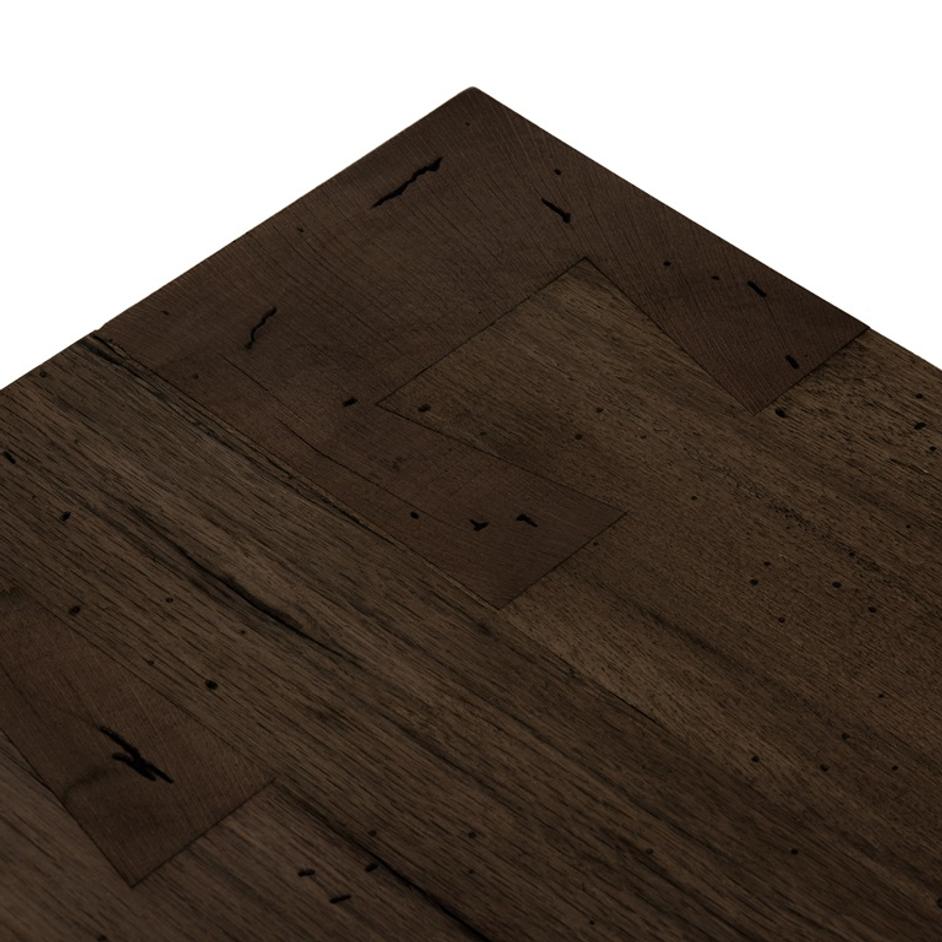 Abaso Large Accent Bench In Ebn Rstic by FOUR HANDS