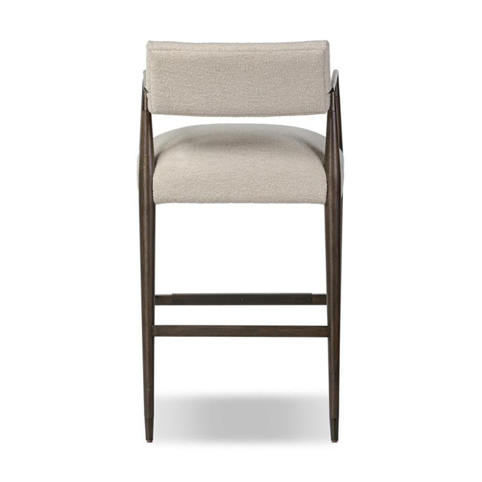 Waldon Bar + Counter Stool - Charter Oatmeal by Four Hands