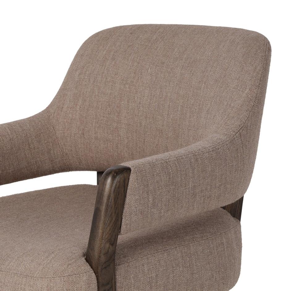 Henrik Desk Chair In Alcala Fawn by Four Hands