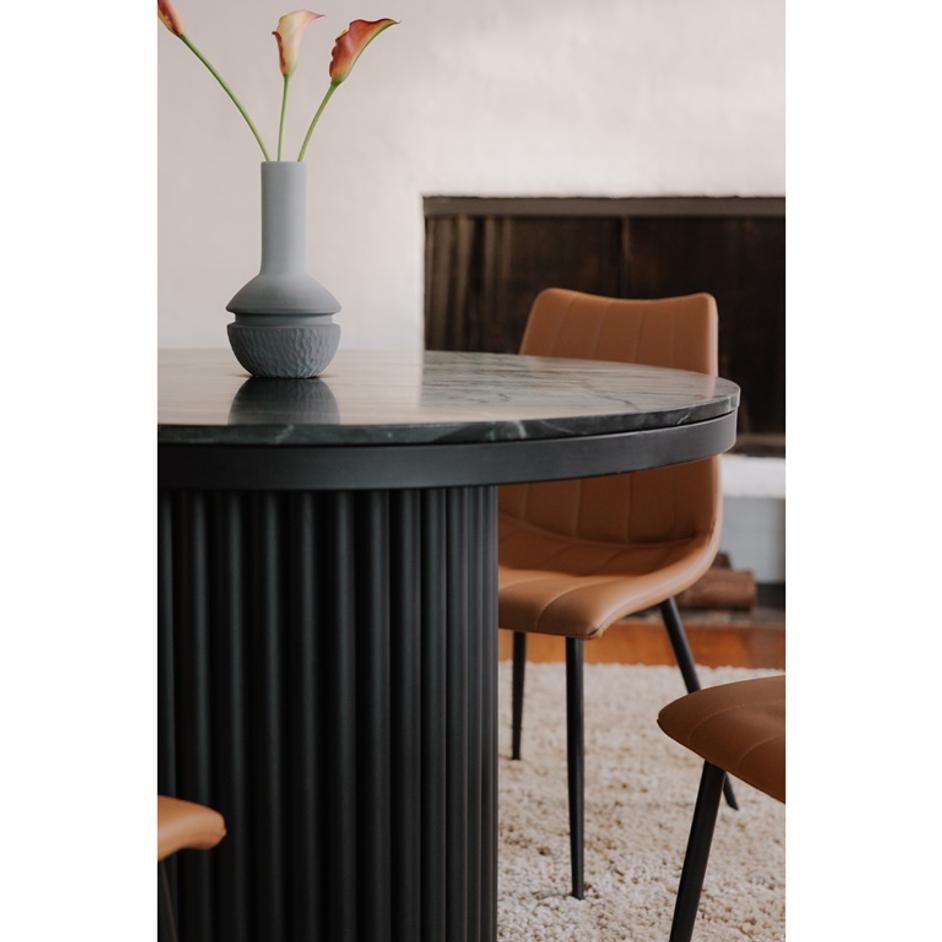 TOWER DINING TABLE BLACK MARBLE by Moes Home