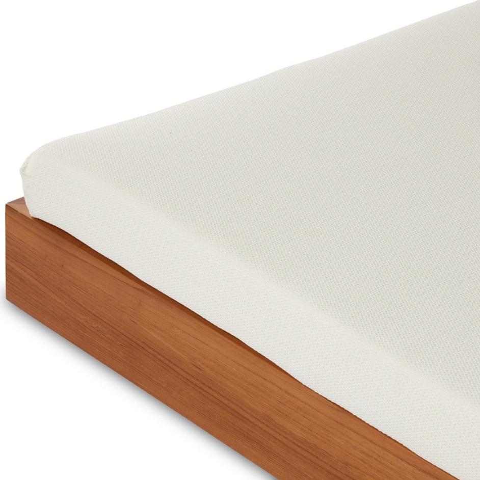 Kinta Outdoor Double Chaise Lounge - Faye Cream by Four Hands