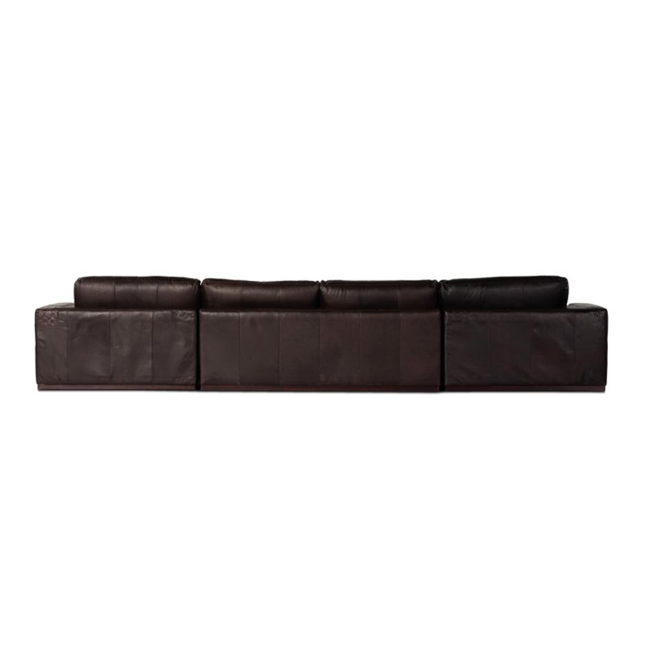 Colt 3-Piece U Sectional - Heirloom Cigar by Four Hands