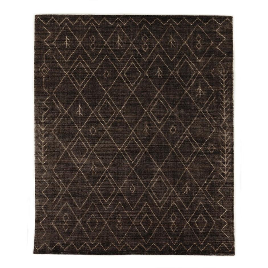 Nador Moroccan Hand Knotted Rug - Nador Espresso by Four Hands