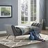 Vestry Medium Upholstered Fabric Bench In Gray by Modway Furniture