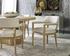 BRYLEA DINING ARMCHAIR - NATURAL - HEATHER IVORY TWEED by Sunpan