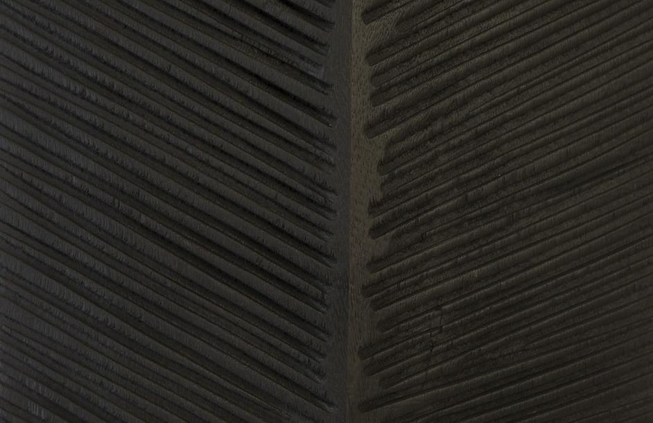 Carved Leaf on Stand, Burnt, XL by PHILLIPS COLLECTION