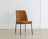 ZEKE DINING CHAIR - BLACK - BERGEN MARMALADE by Sunpan