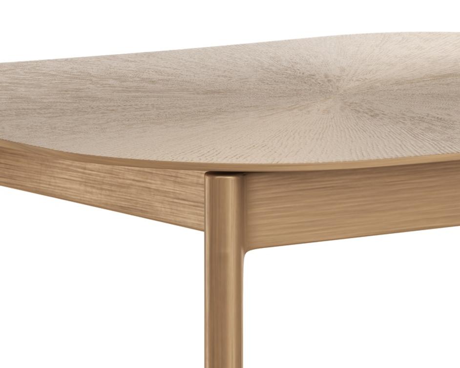 KEANU DINING CHAIR - ANTIQUE GOLD by Sunpan