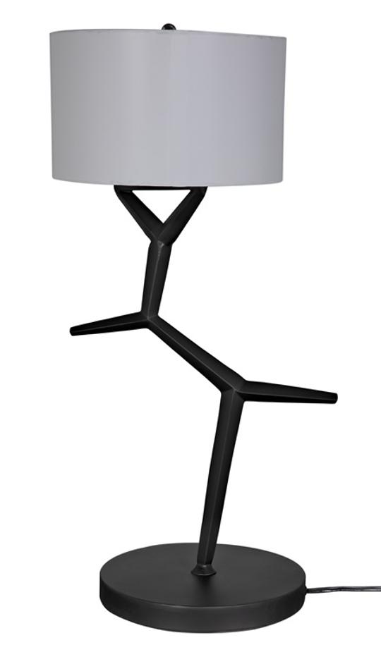 Arizona Lamp with Shade by Noir Furniture