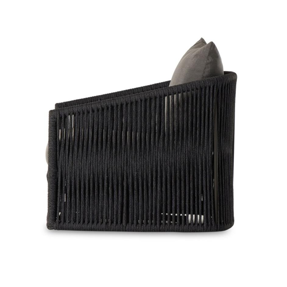 Porto Outdoor Swivel Chair - Venao Charcoal by Four Hands