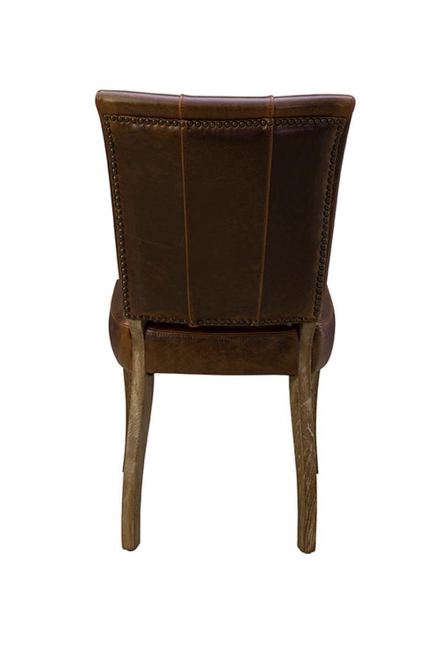 Beale Leather Side Chair by Furniture Classics