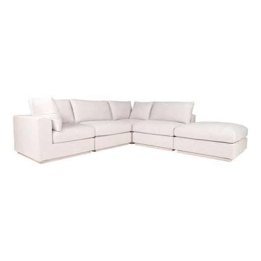 JUSTIN DREAM MODULAR SECTIONAL TAUPE by Moes Home