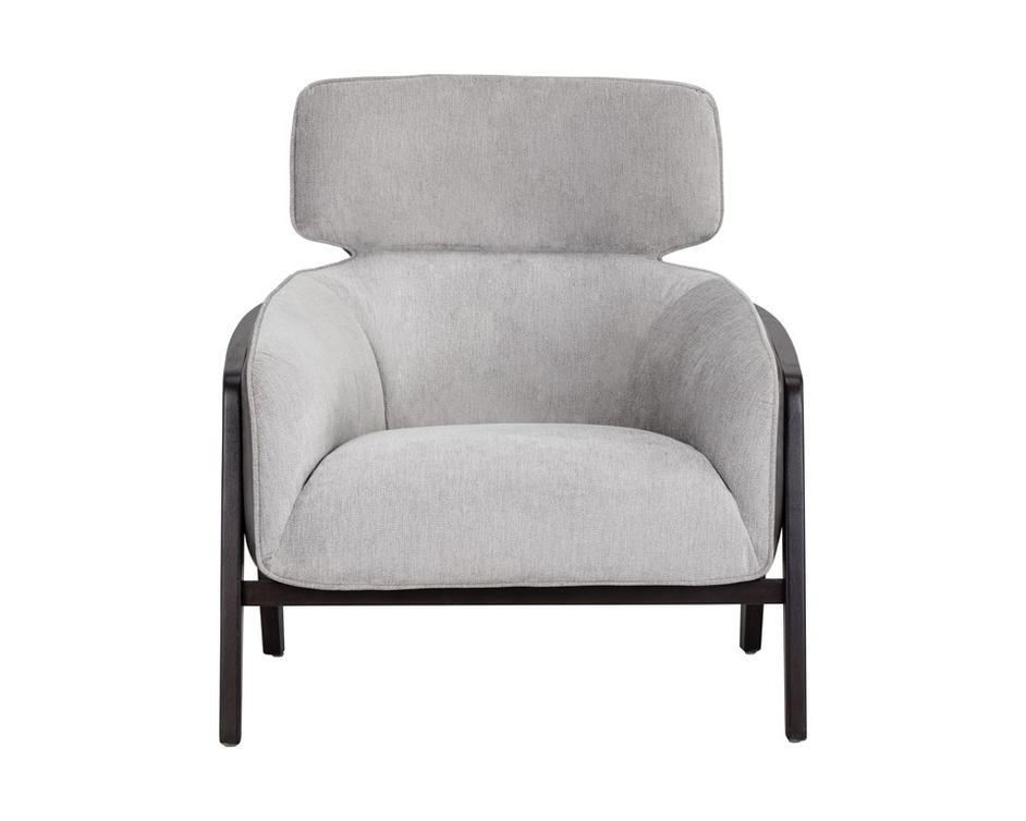 Maximus Armchair - Polo Club Stone / Overcast Grey by Sunpan