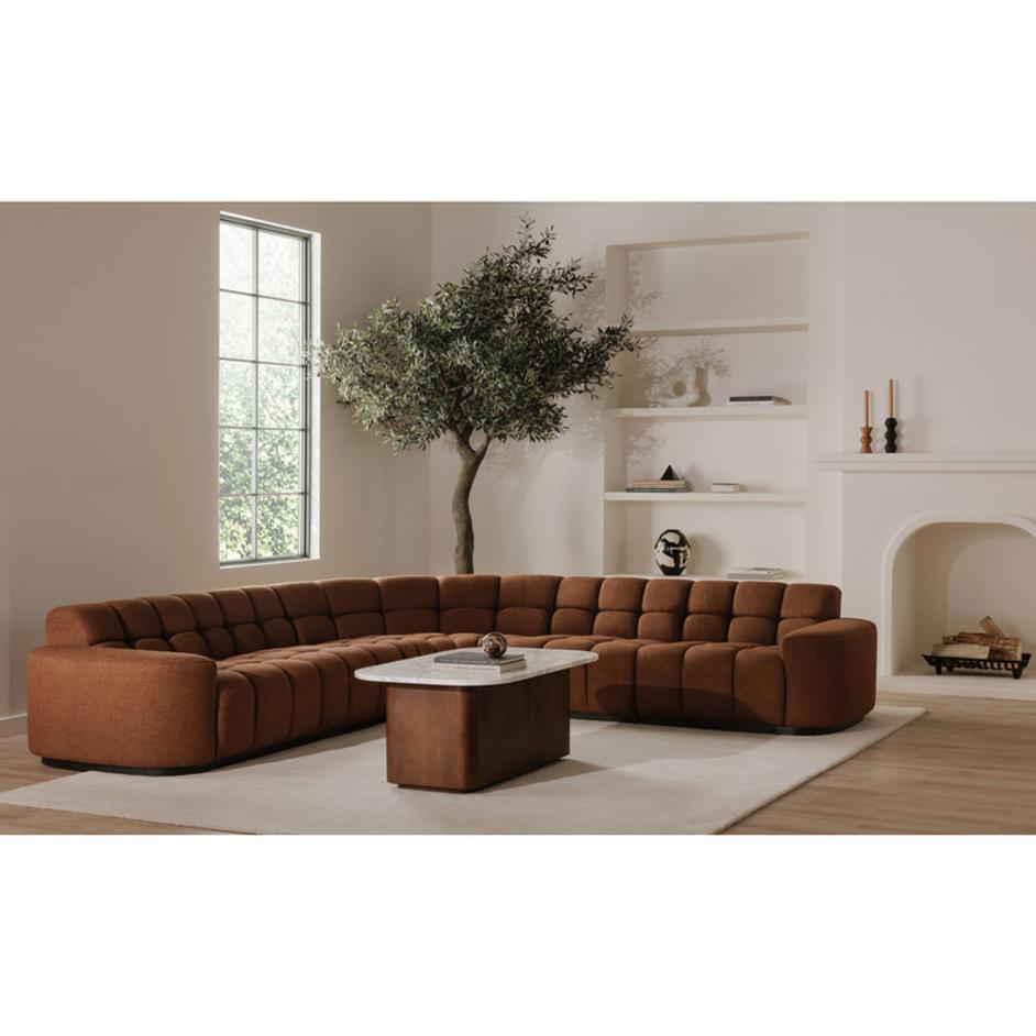 Dash Coffee Table White Calcatta Marble by Moes Home