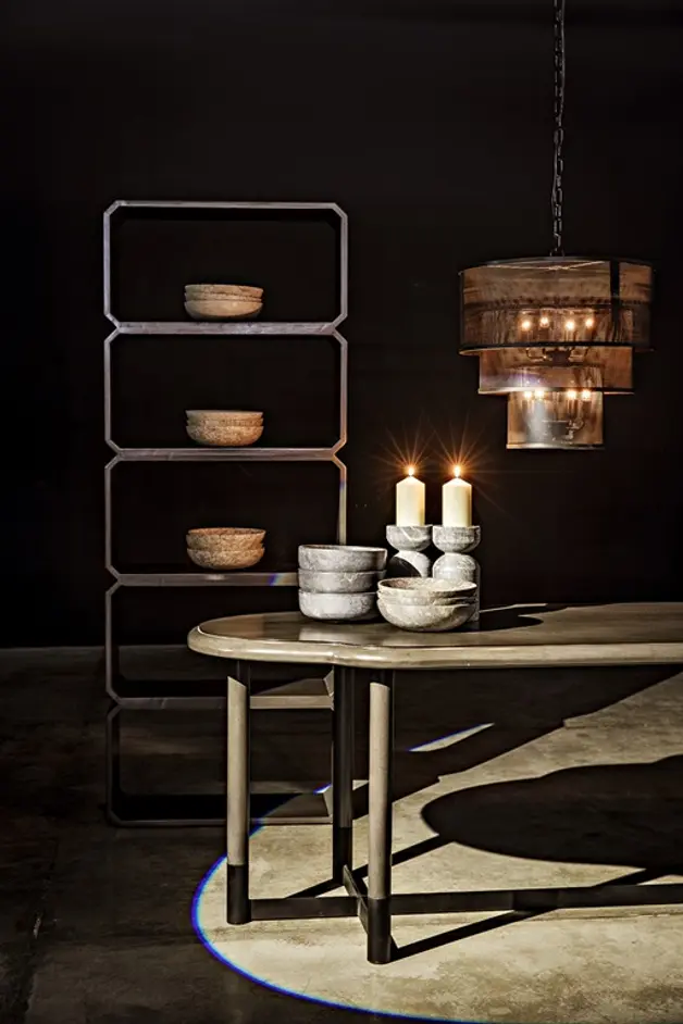 White Marble Trio Bowls Set by Noir Furniture