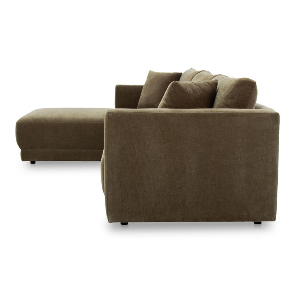 Bryn Sectional Left Heritage Cedar Green by Moes Home