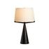 Ziggy Table Lamp - Hammered Black Aluminum by Four Hands