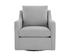 BRIANNA SWIVEL LOUNGE CHAIR - LIV DOVE by Sunpan