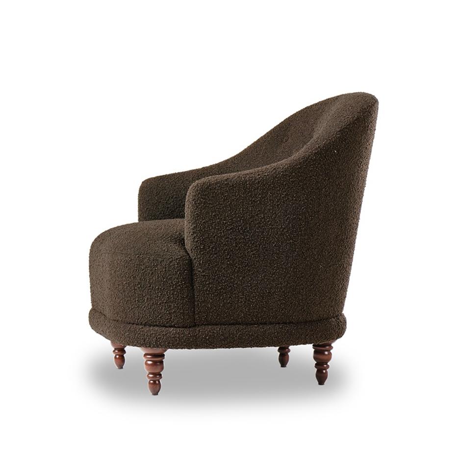 Marnie Chair in Knoll Mink by FOUR HANDS