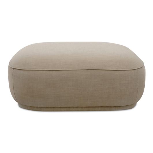 Marion Square Ottoman Beige by Moes Home
