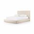Martina Bed in Queen Size with Bergamo Parchment Finish by FOUR HANDS