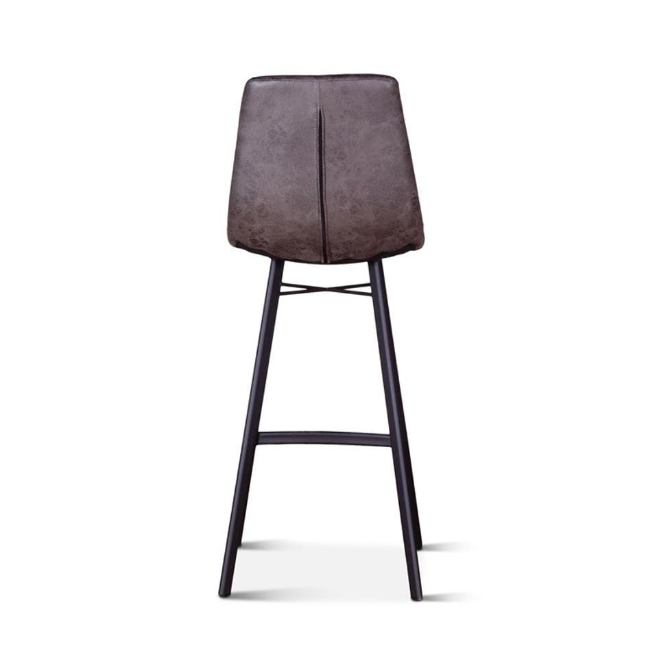 Sam Bar Chair, Charcoal by Home Trends & Design