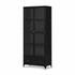 Shadow Box Cabinet In Black by FOUR HANDS
