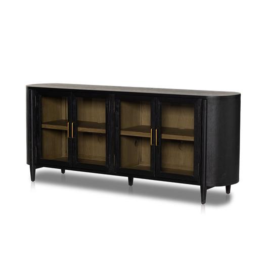 Tolle 82" Sideboard In Drifted Oak Solid by FOUR HANDS