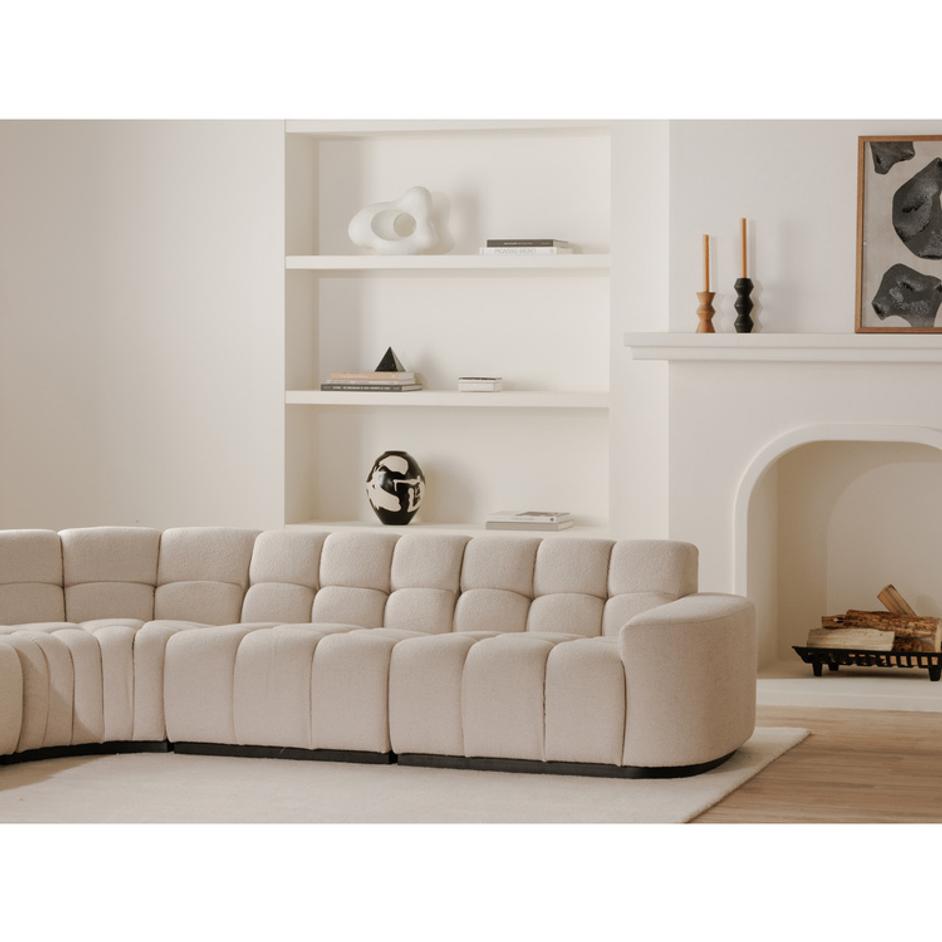 Roman L-Shaped Sectional Oat by Moes Home