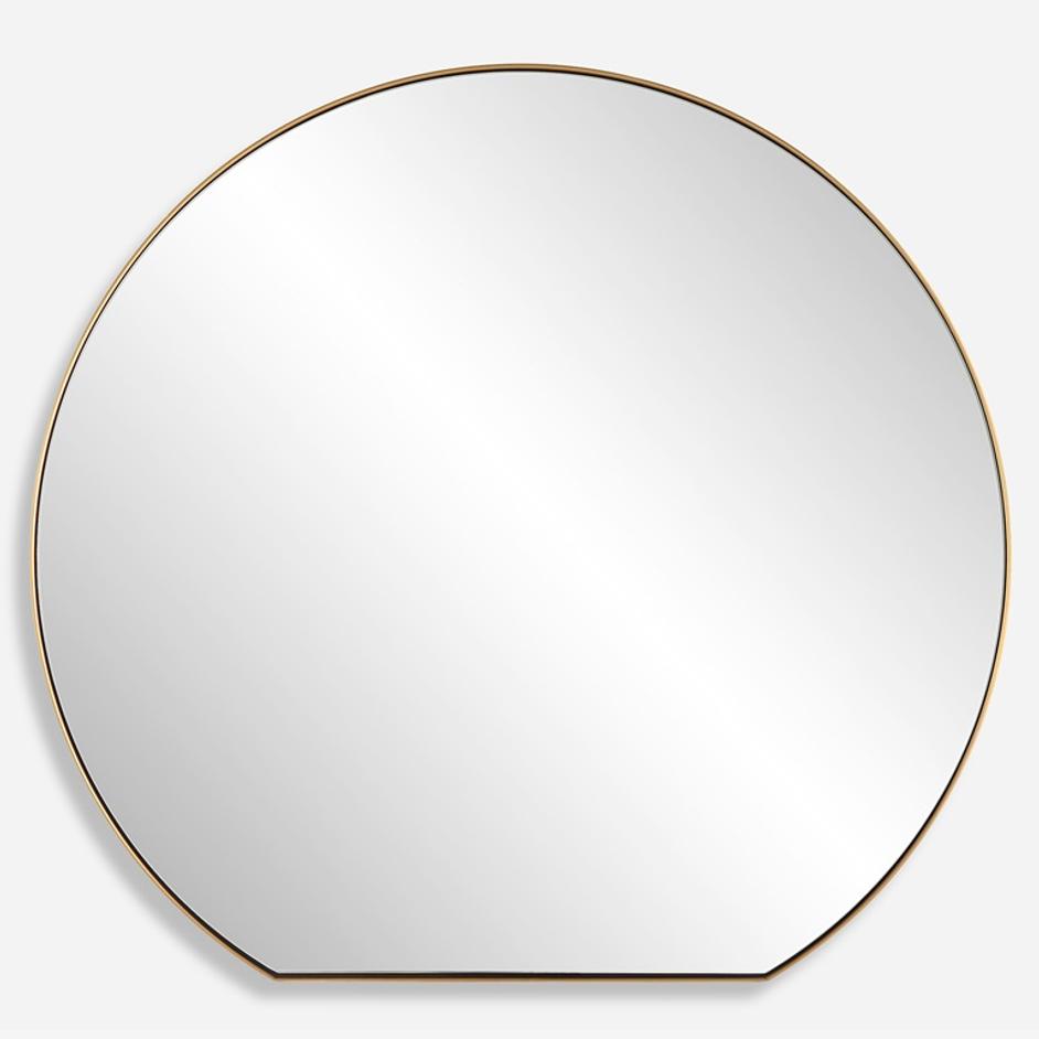 Cabell Small Brass Mirror by Uttermost