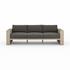 Leroy Outdoor Sofa In 96" In Brown/Charcoal by FOUR HANDS