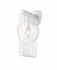 Contour 1 Light Wall Sconce in White Finish by Z-Lite