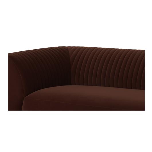Zandro Right Sectional Warm Brown by Moes Home