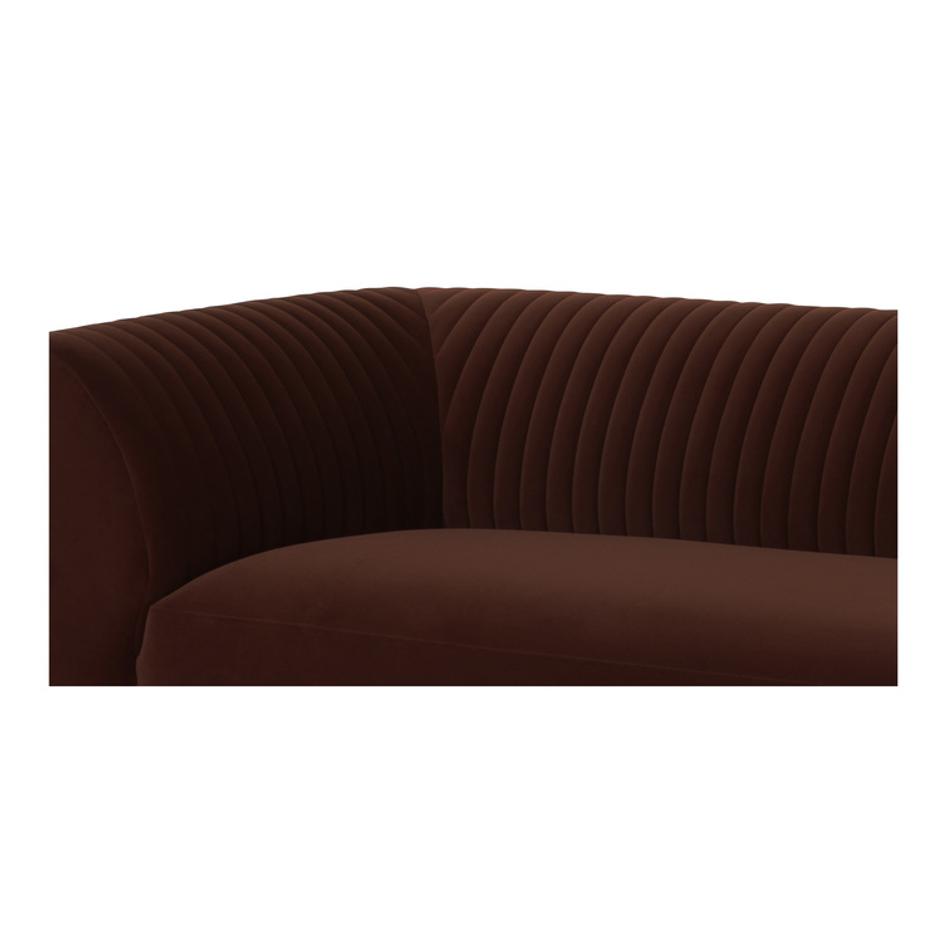 Zandro Right Sectional Warm Brown by Moes Home