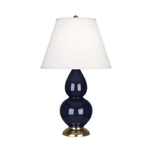 Midnight Small Double Gourd Accent Lamp by Robert Abbey