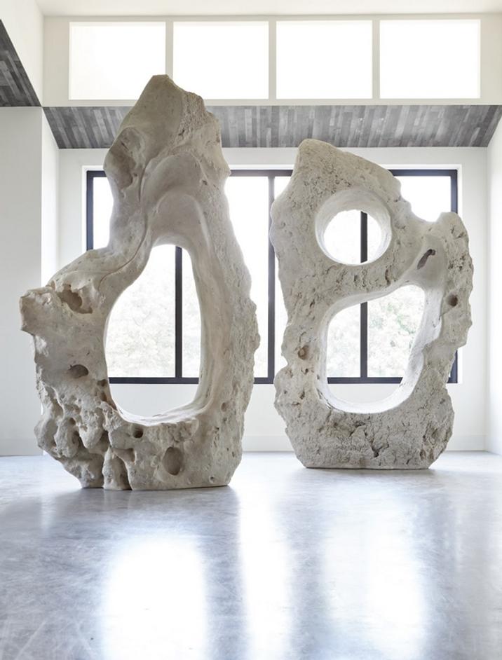 Organic Stone Sculpture, Roman Stone  by PHILLIPS COLLECTION