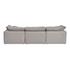 Terra Modular Sofa Light Grey by Moes Home