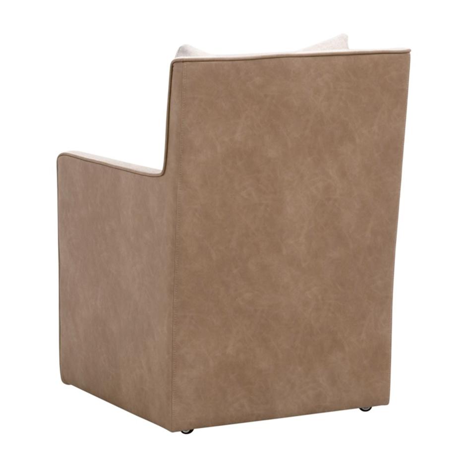 Harmony Arm Chair With Casters by Essentials For Living