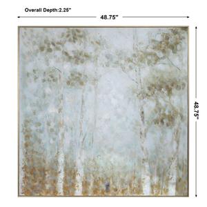 Cotton Woods Hand Painted Canvas by Uttermost