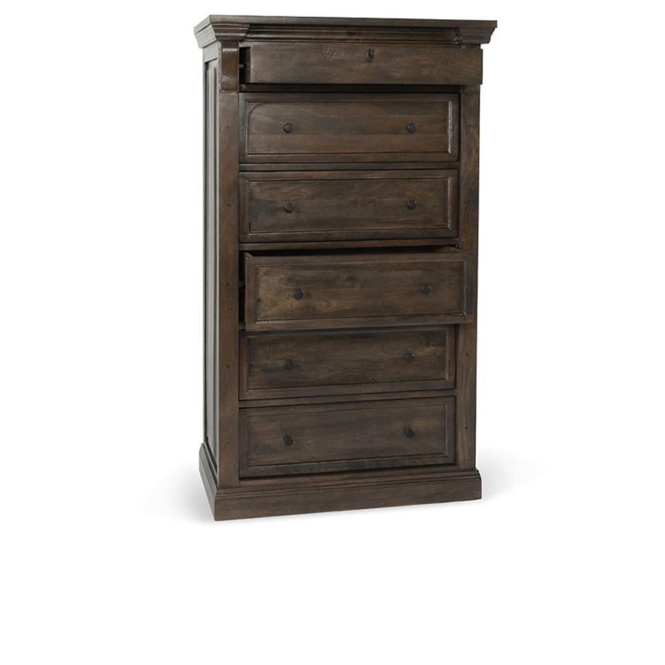 Adelaide Wood 6Dwr Chest by Classic Home