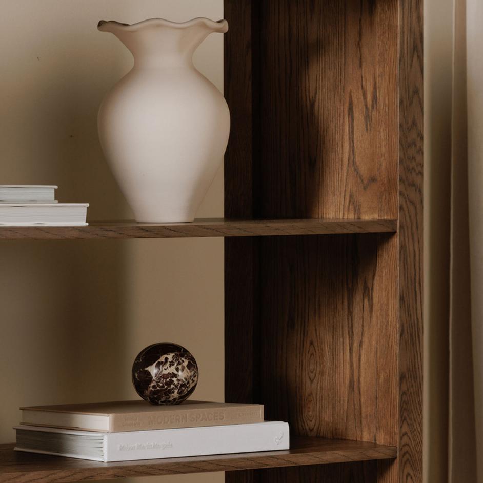Caroline Bookcase Warm Brown by Moes Home
