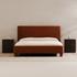 Ichigo Queen Bed Deep Orange by Moes Home