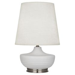 Matte Dove Michael Berman Nolan Table Lamp by Robert Abbey