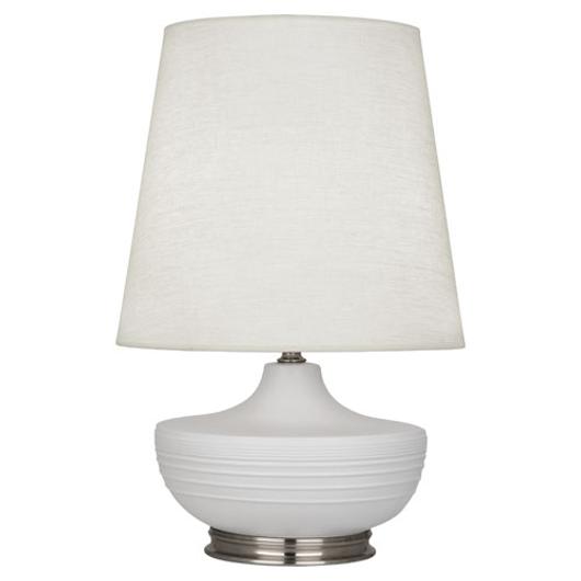 Matte Dove Michael Berman Nolan Table Lamp by Robert Abbey