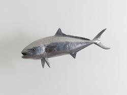 Yellow Tailed King Fish, Polished Aluminum by PHILLIPS COLLECTION