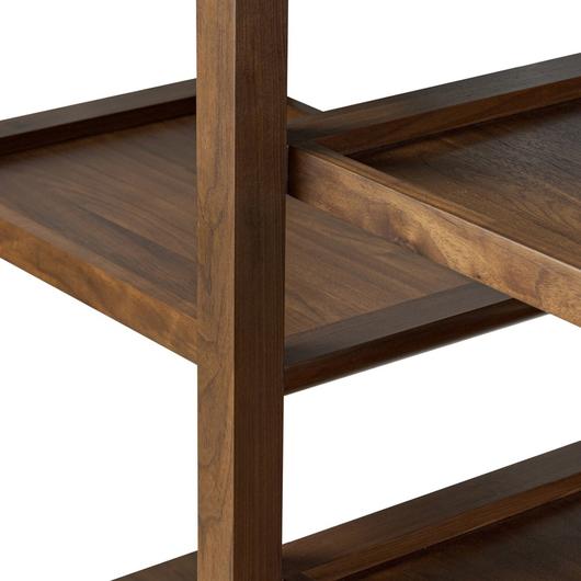 Hawkes Bookcase - Dark Walnut Solid by Four Hands