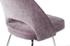 Johnson Dining  Side Chair - Heathered velvet purp by GALLA HOME